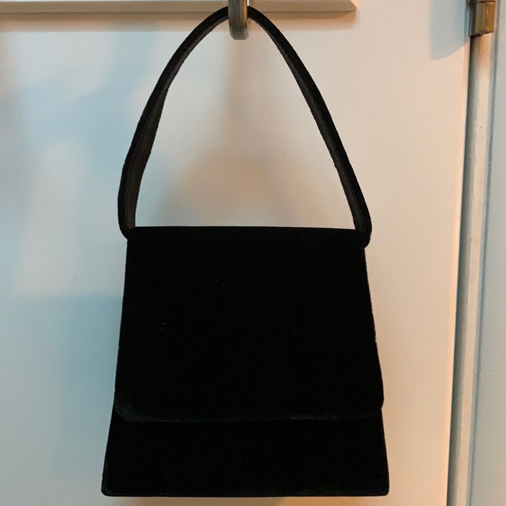 Bundle and save! Black velvet evening bag by Sasha